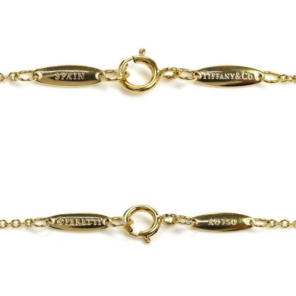 TIFFANY Authentic 18k Gold Diamond Heart Necklace - Picture 5 of 5